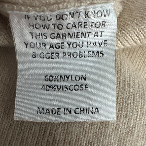 LPA Revolve Ribbed Cream Beige Bodycon Fitted Mini Dress Size Small - Picture 5 of 5